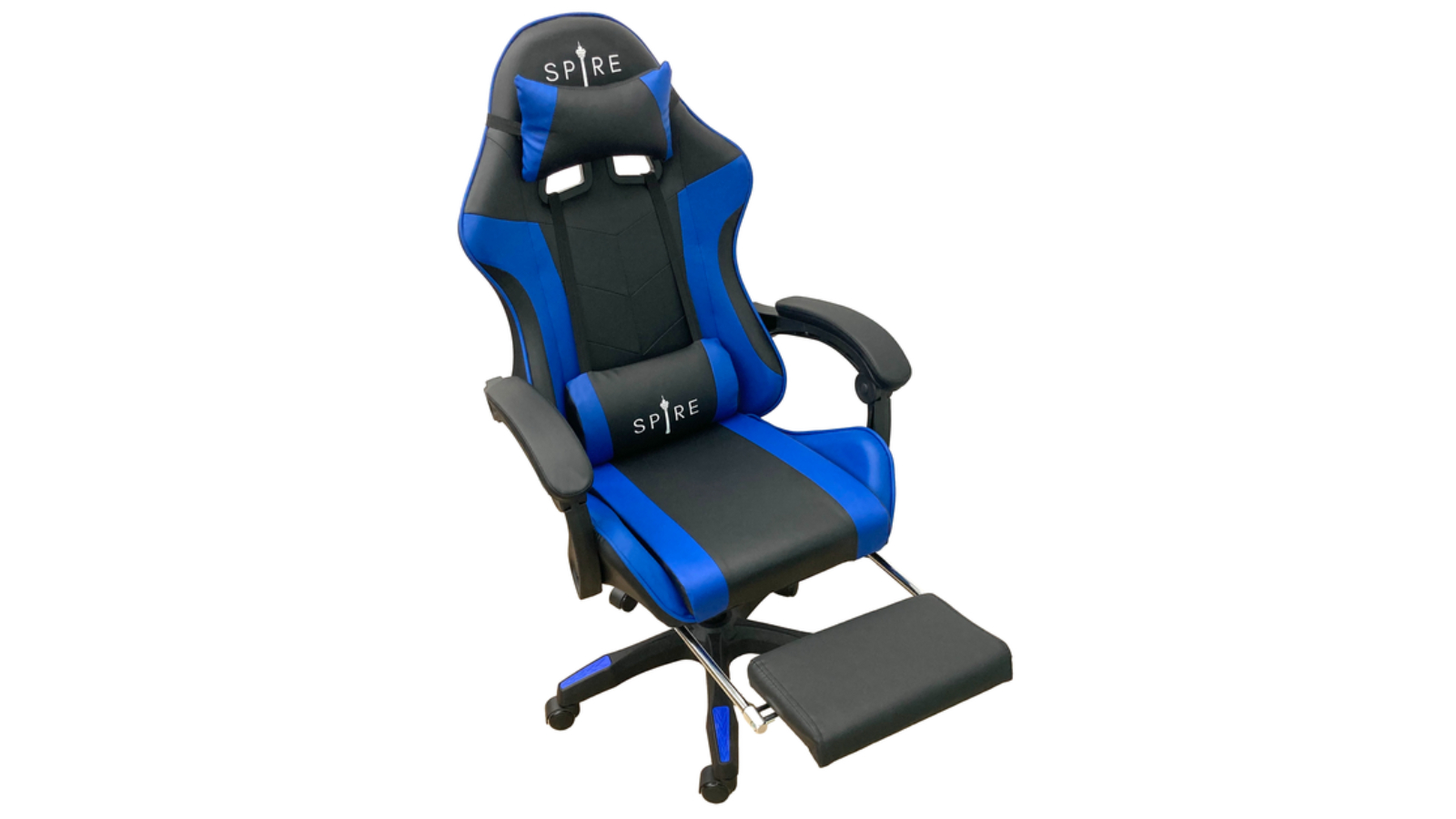 Spire Zinc Adjustable Gaming/Office Chair - Blue and Black