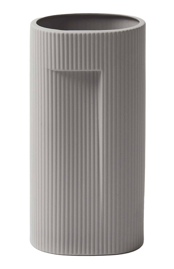 Pilbeam Living Tromso Matte Vase - Grey