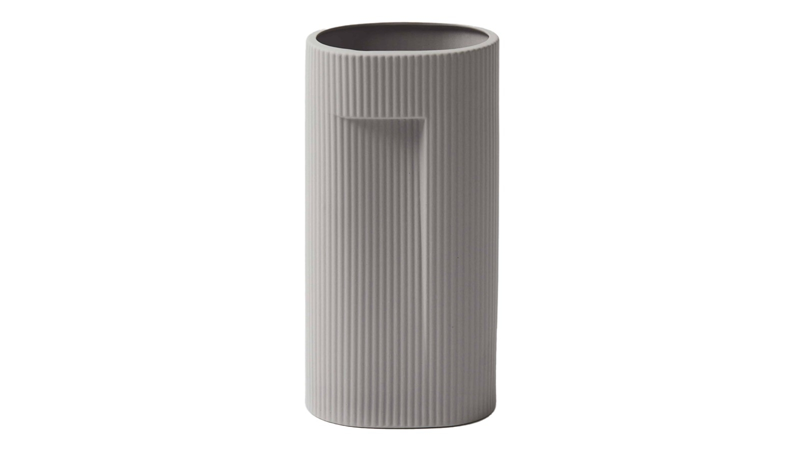 Pilbeam Living Tromso Matte Vase - Grey