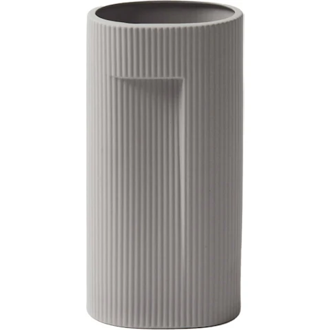 Pilbeam Living Tromso Matte Vase - Grey