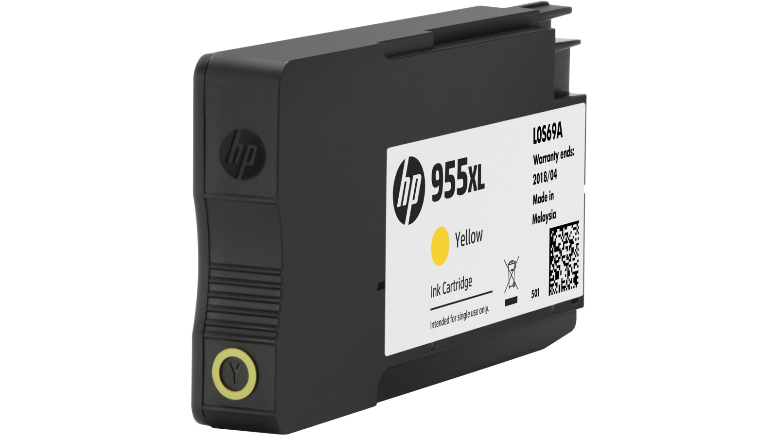 HP 955 XL High Yield Yellow Ink Cartridge Instant Ink Compatible