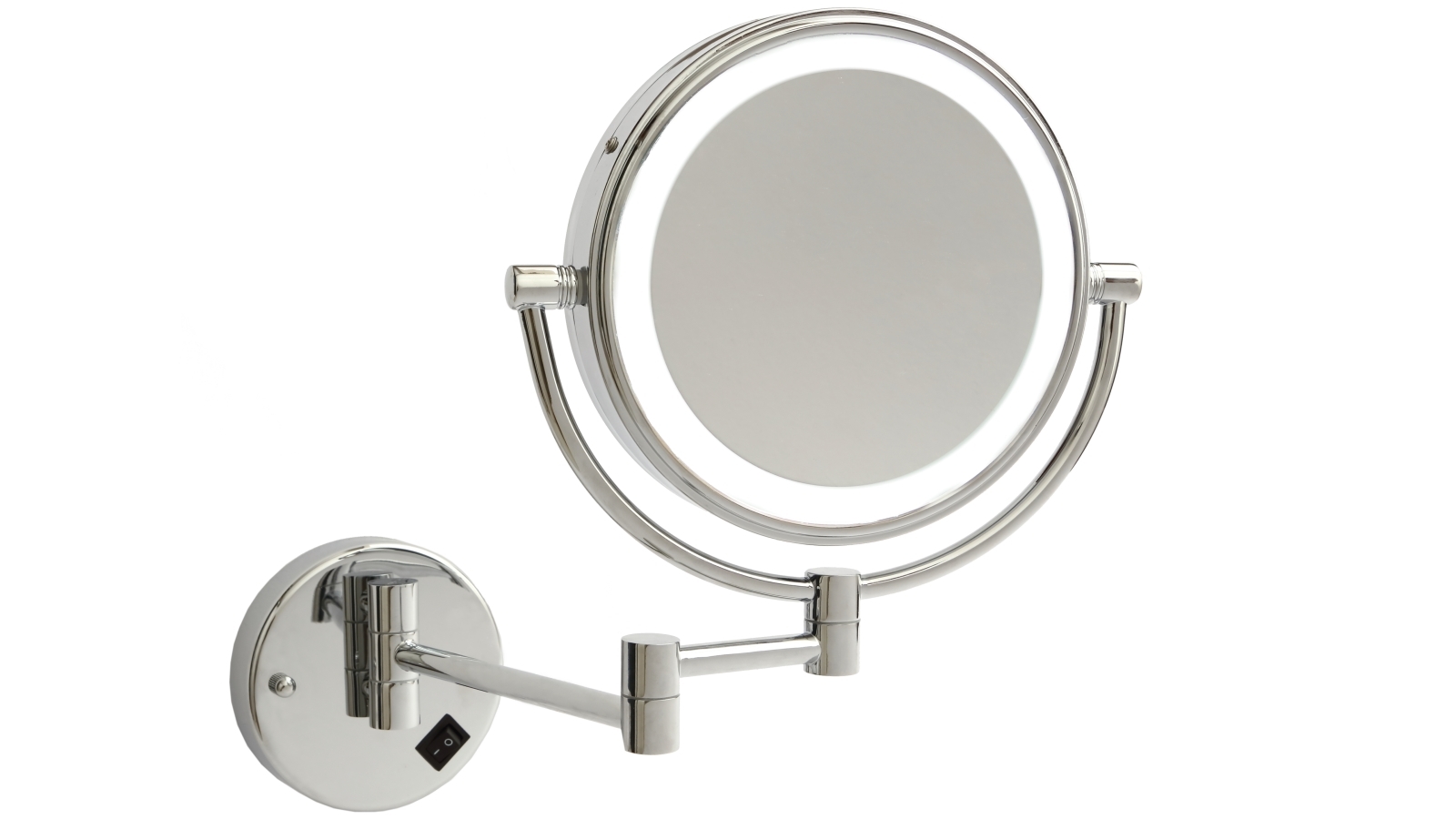 Thermogroup Ablaze 200mm 1&5x Magnification LED Flip Mirror with Extendable Arm