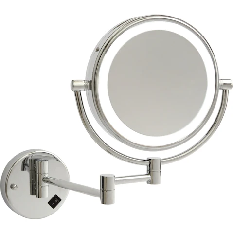Thermogroup Ablaze 200mm 1&5x Magnification LED Flip Mirror with Extendable Arm