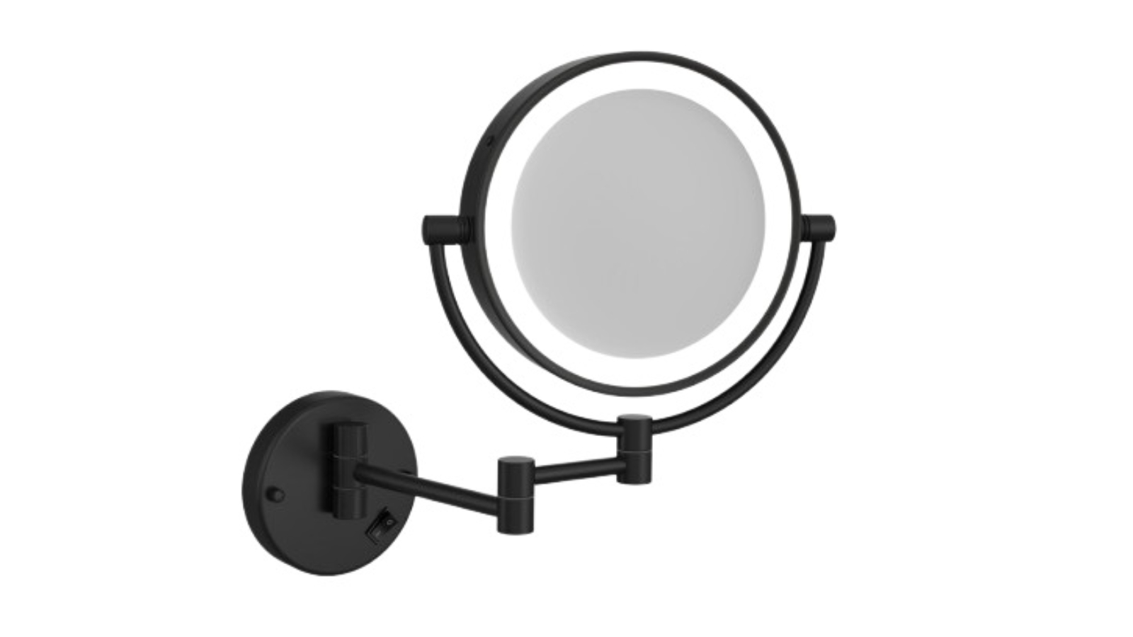 Thermogroup Ablaze 5x Magnification Mirror with Light - Matte Black