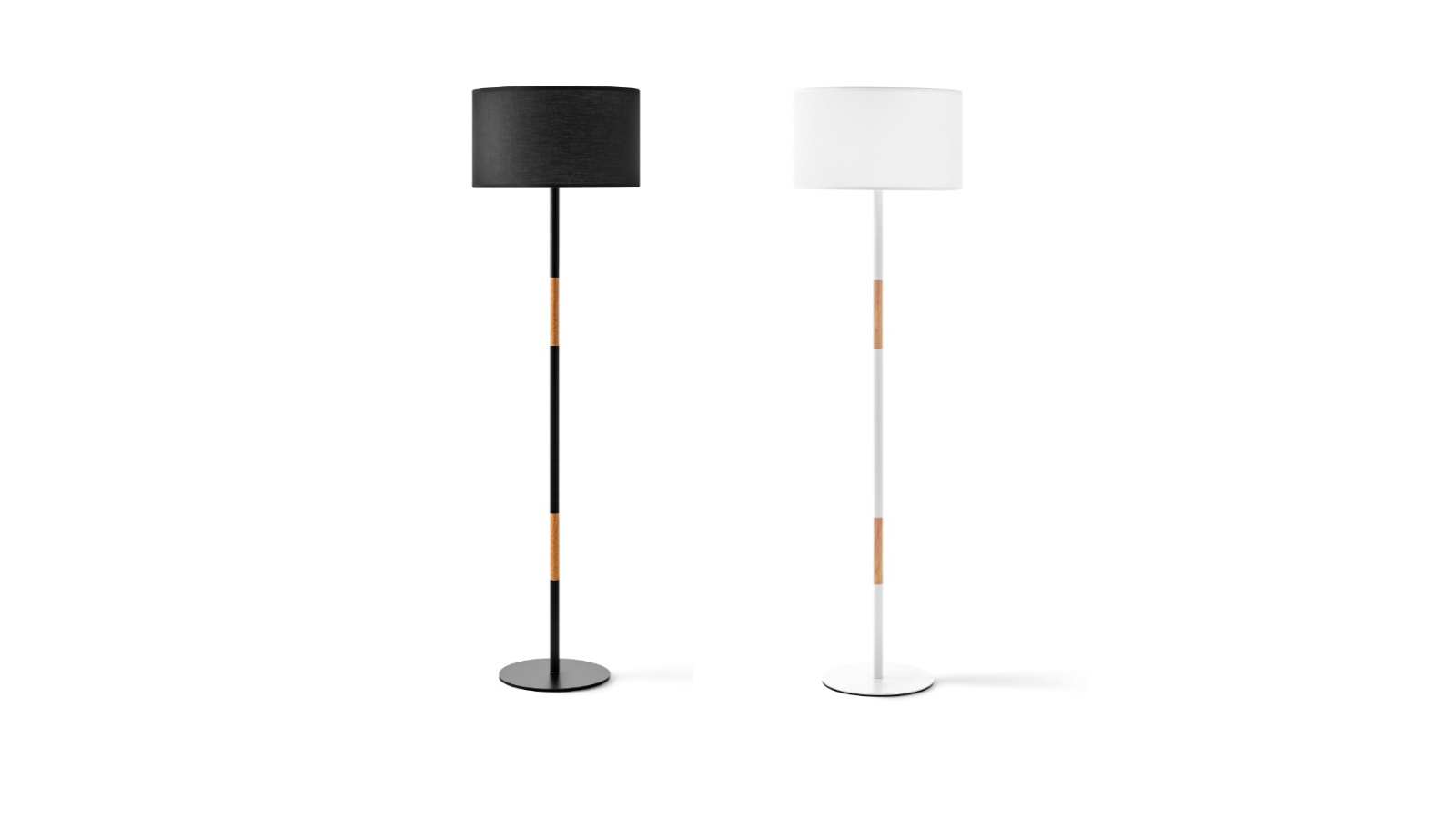 Sherwood Maddison Wood Accent Floor Lamp