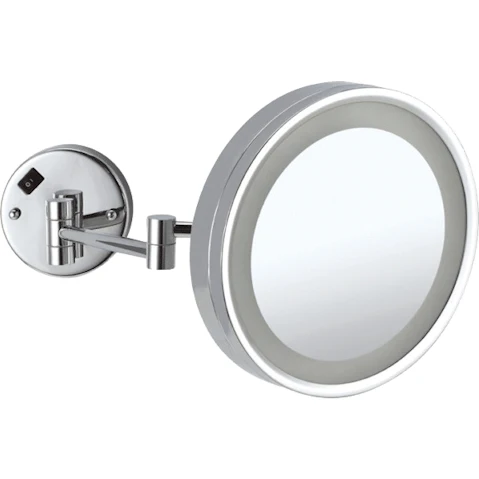 Thermogroup Ablaze 250mm 3x Magnification LED Mirror with Extendable Arm - Chrome