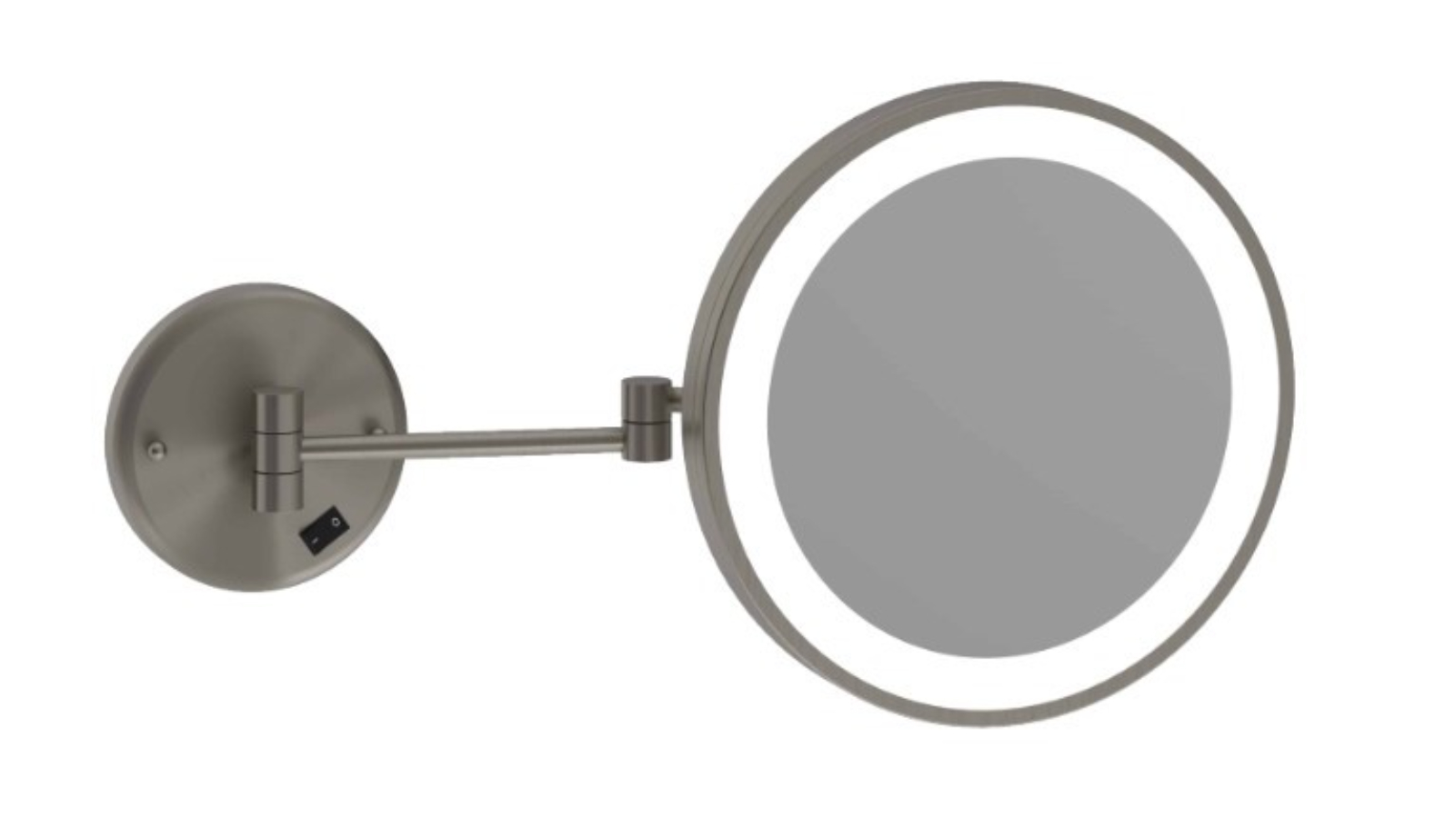 Thermogroup Ablaze 3x Magnification Mirror with Light - Brushed Nickel