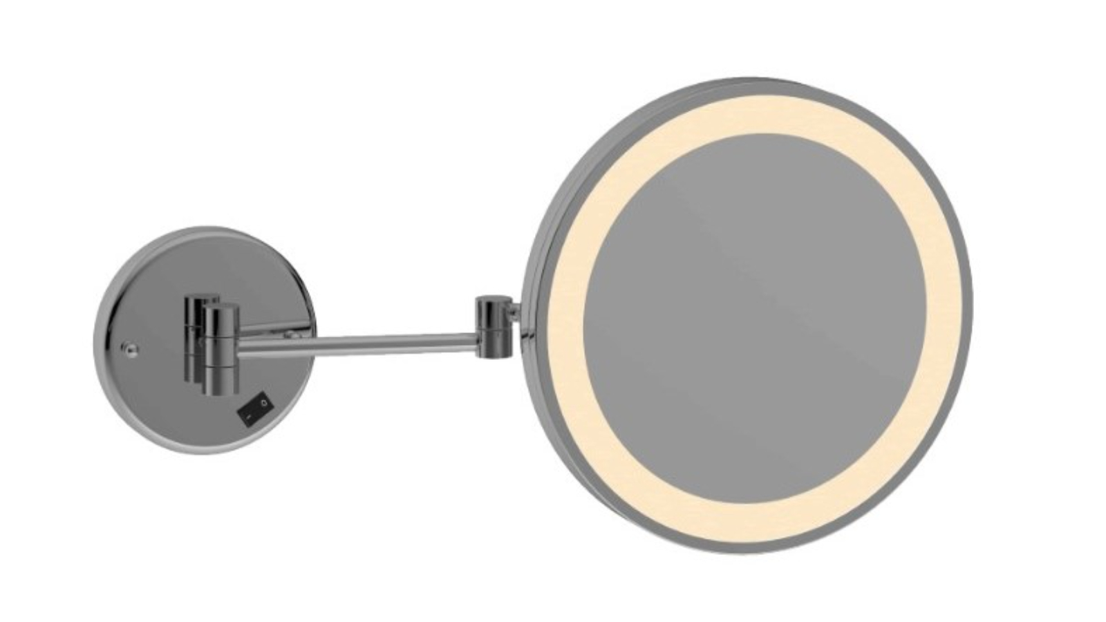 Thermogroup Ablaze 3x Magnification Mirror with Light Hardwired - Chrome