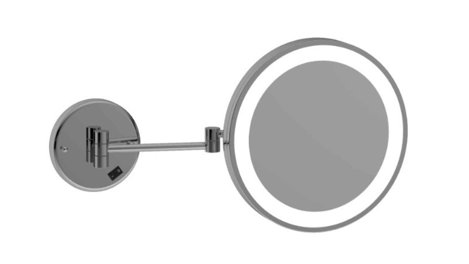 Thermogroup Ablaze 5x Magnification Mirror with Light Hardwired - Chrome