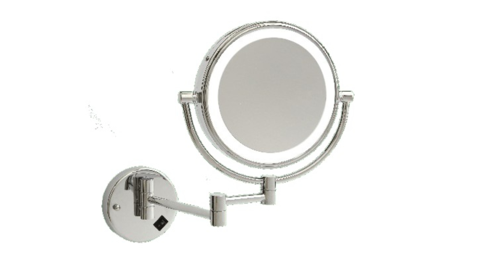 Thermogroup Ablaze 8x Magnification Mirror with Light Hardwired - Chrome