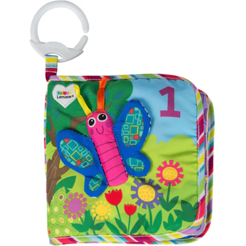 Lamaze Counting Animals Soft Fabric Baby Book Toy