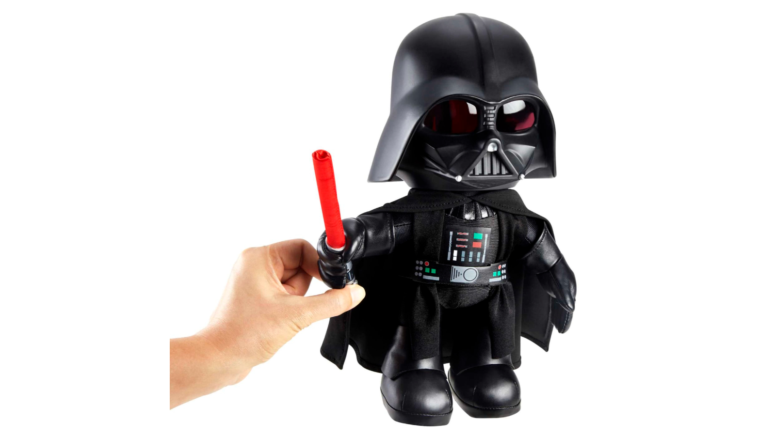 Star wars Darth Vader shops voice manipulator