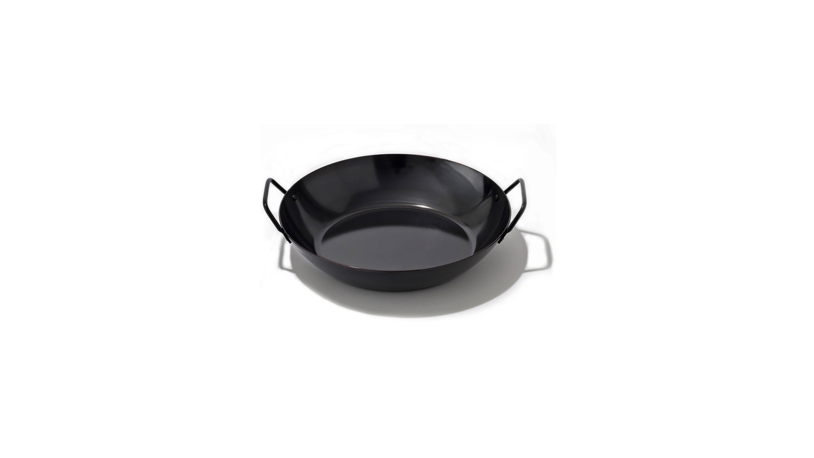 La Base Iron Deep Paella Pan Frying Pan - 30cm