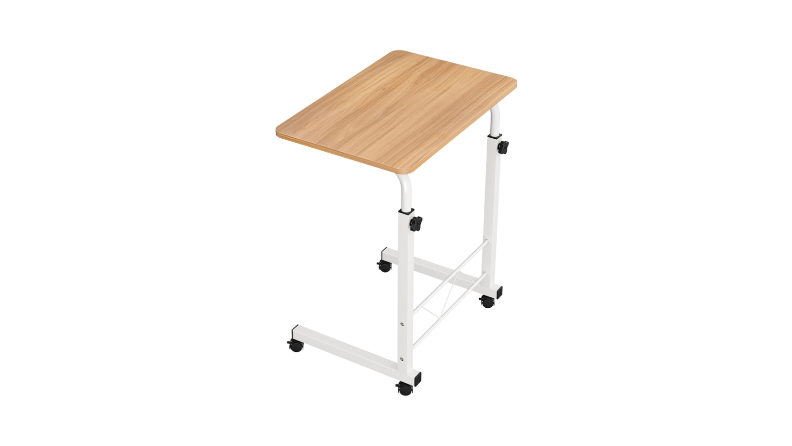 Artiss 60cm Portable Laptop Table Desk - Light Wood