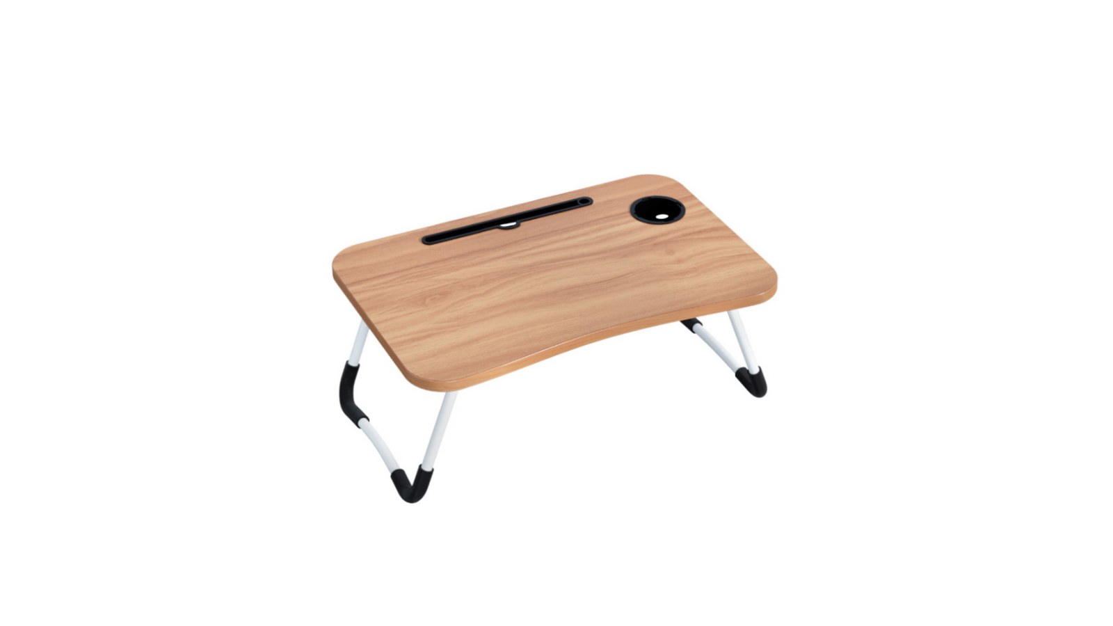 Artiss Foldable Laptop Desk Stand Lap Tray - Wood