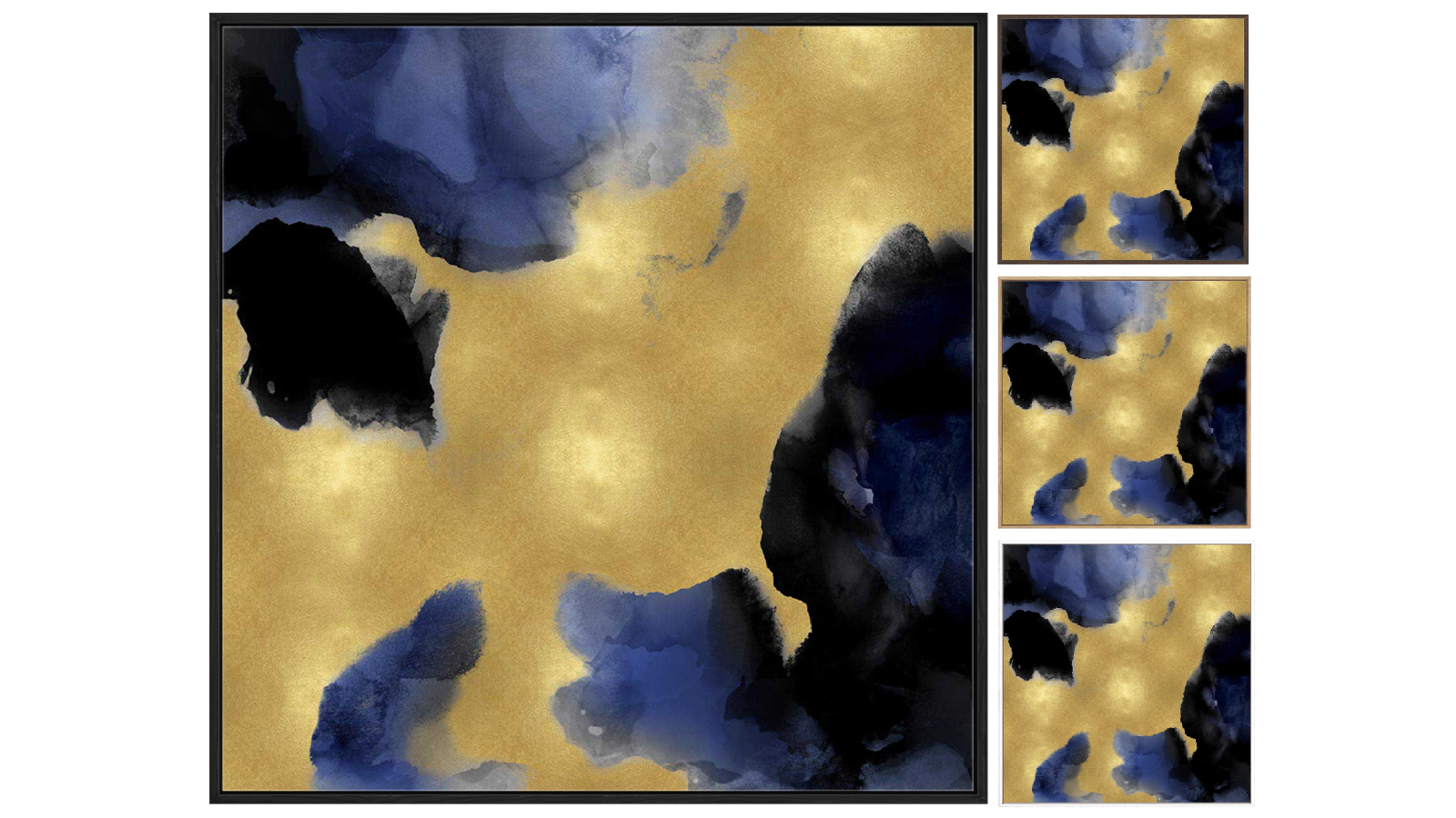 La Grolla Midnight Gold II Gallery Wall Art