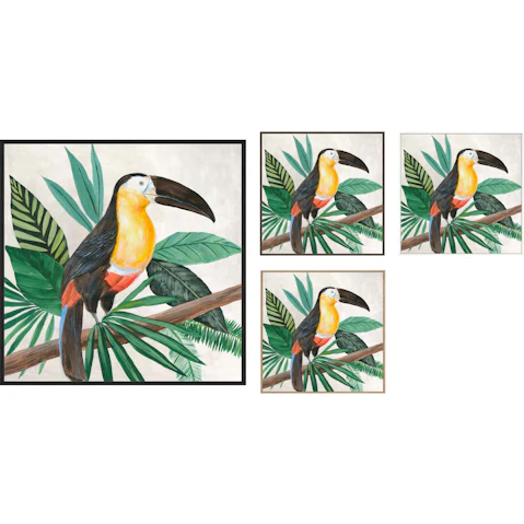 La Grolla Tropical Birds I Gallery Wall Art