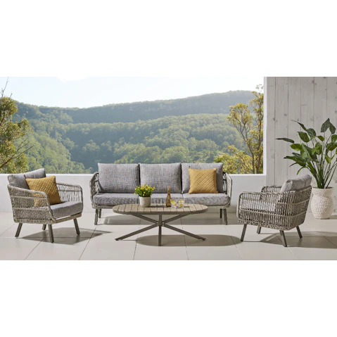 Lancaster 4-Piece Outdoor Lounge Setting