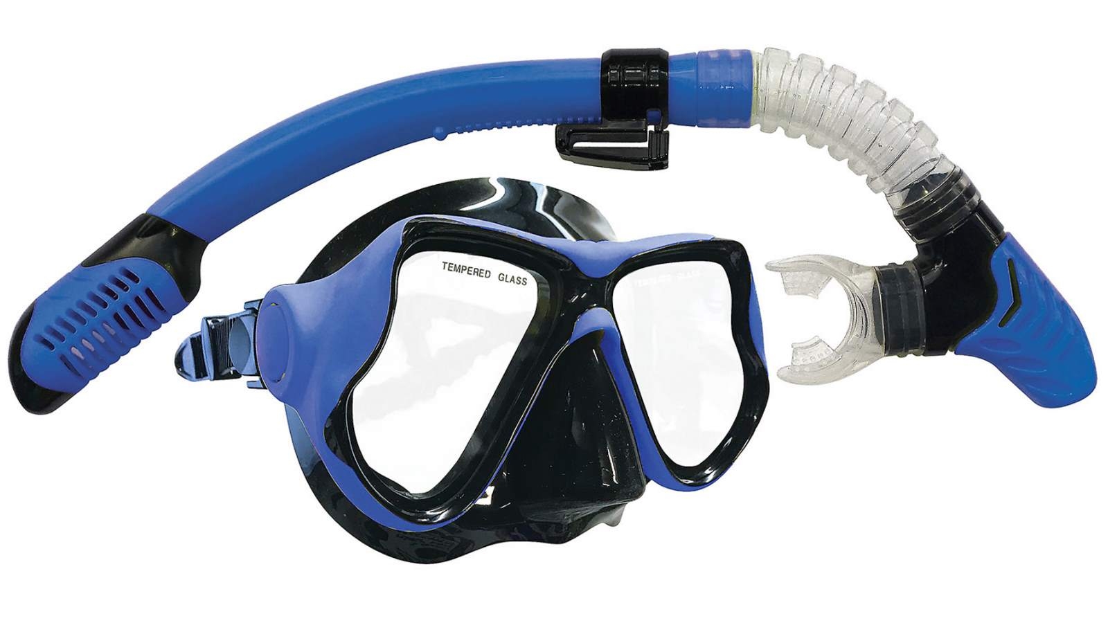 Land and Sea Sports Ningaloo Mask/Snorkel Set - Blue