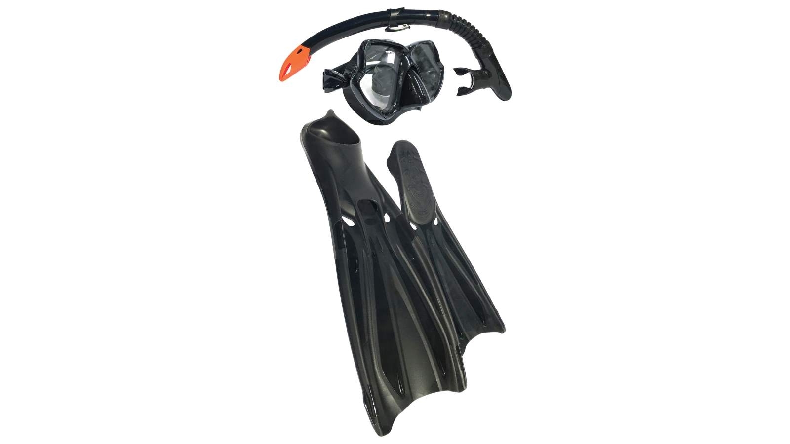 Land and Sea Sports Whitsunday Snorkel Set - Black