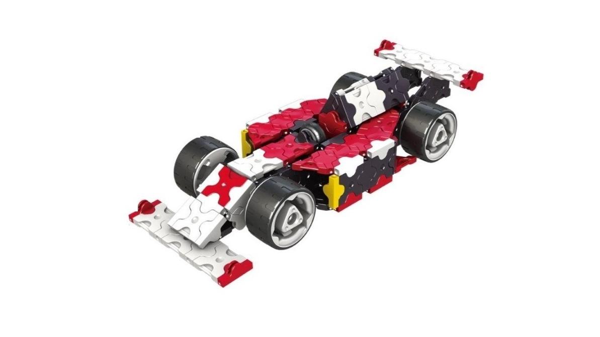 LaQ 190 Piece Hamacron Constructor Racer Figure