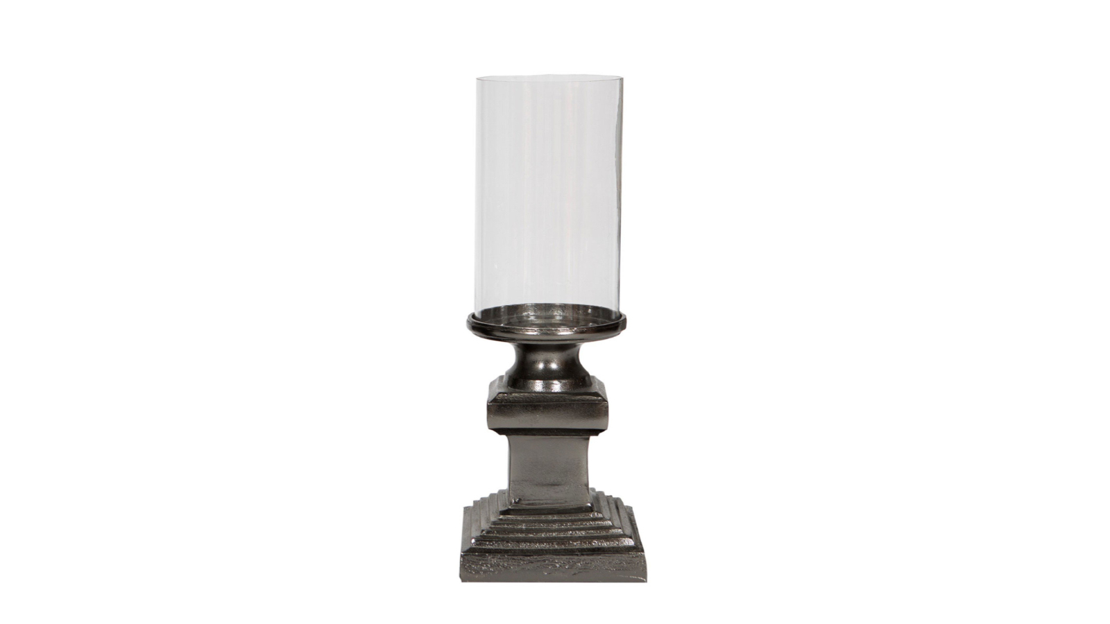 SSH Collection Lara 53cm Tall Hurricane Lamp - Black Nickel