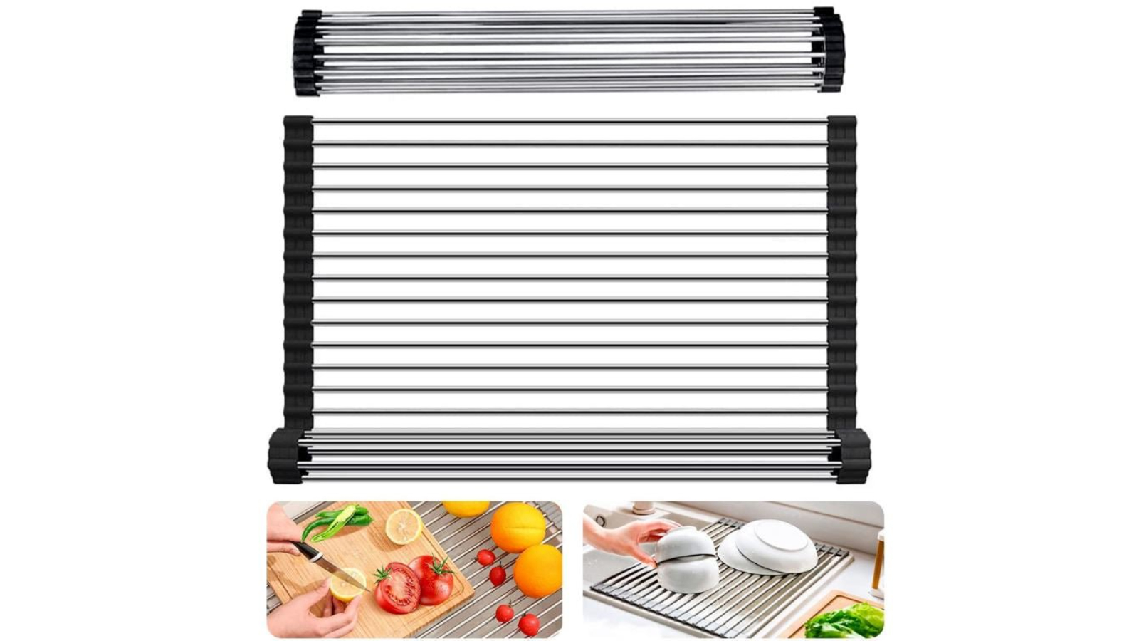 BatteryMate Stainless Steel Dish Rack