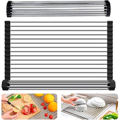 BatteryMate Stainless Steel Dish Rack