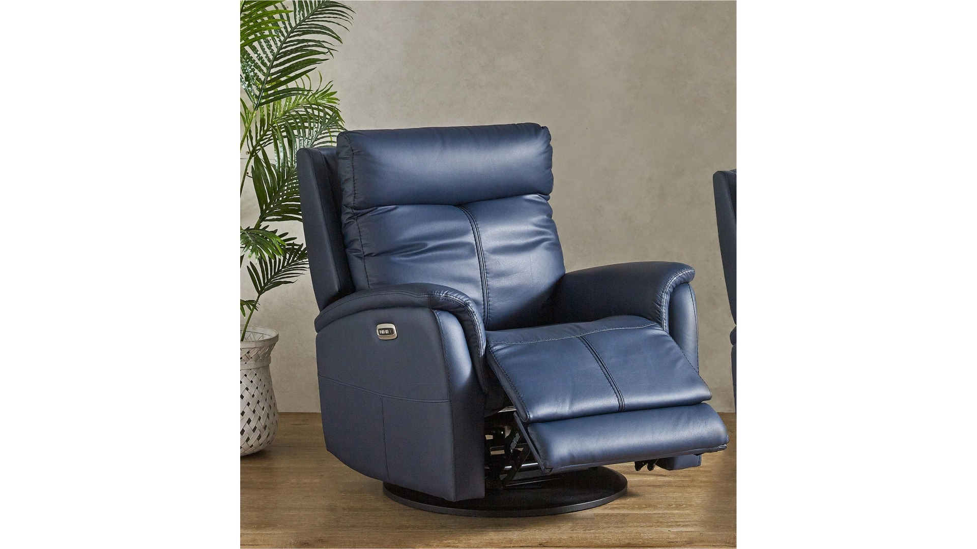 Dixon Leather Powered Recliner Armchair - Large
