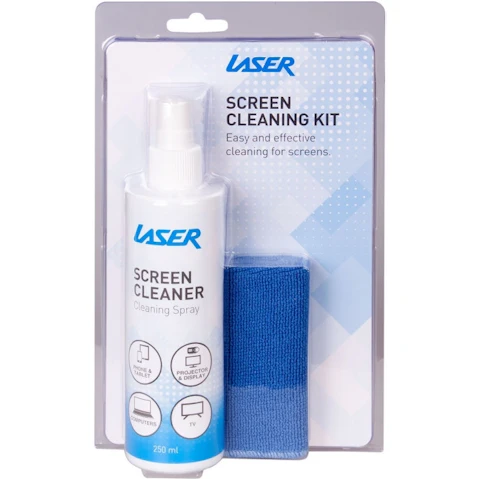 Laser Clean Range 250ml Screen Cleaning Kit