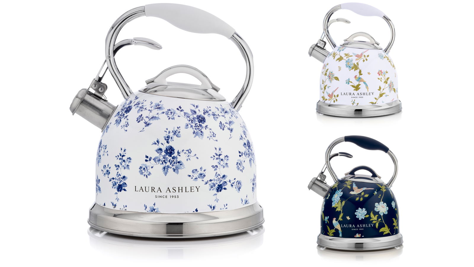 Laura Ashley 2.5L Stove Top Kettle