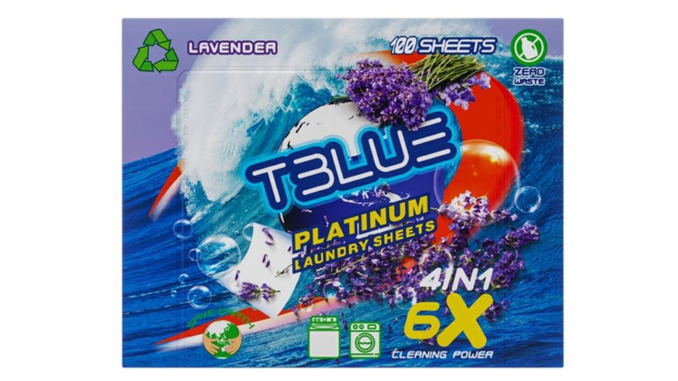 TBLUE 100 Load Laundry Detergent Sheet - Lavender
