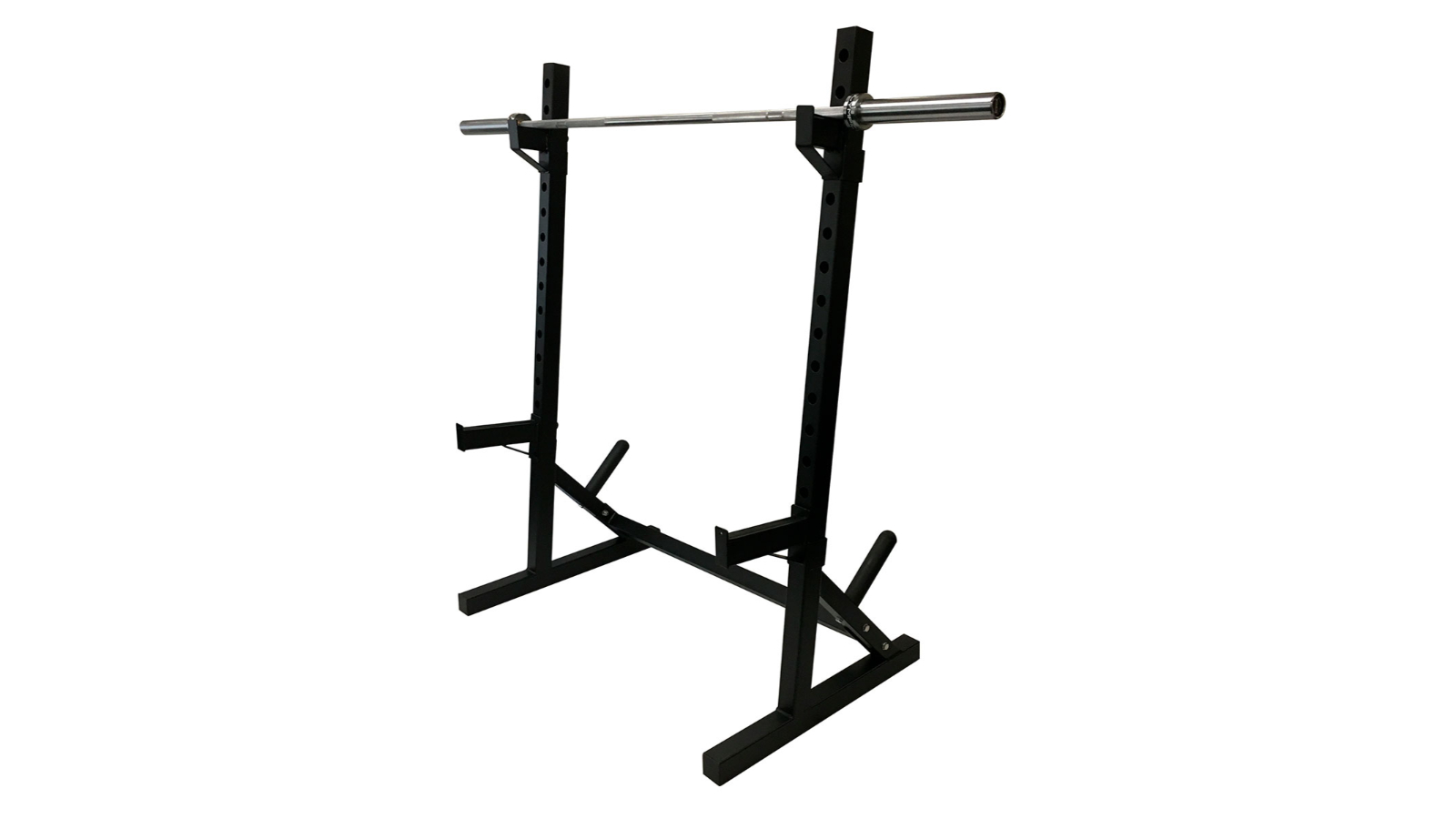 Cyberfit 100kg Weight Squat Rack with Adjustable Bench Set