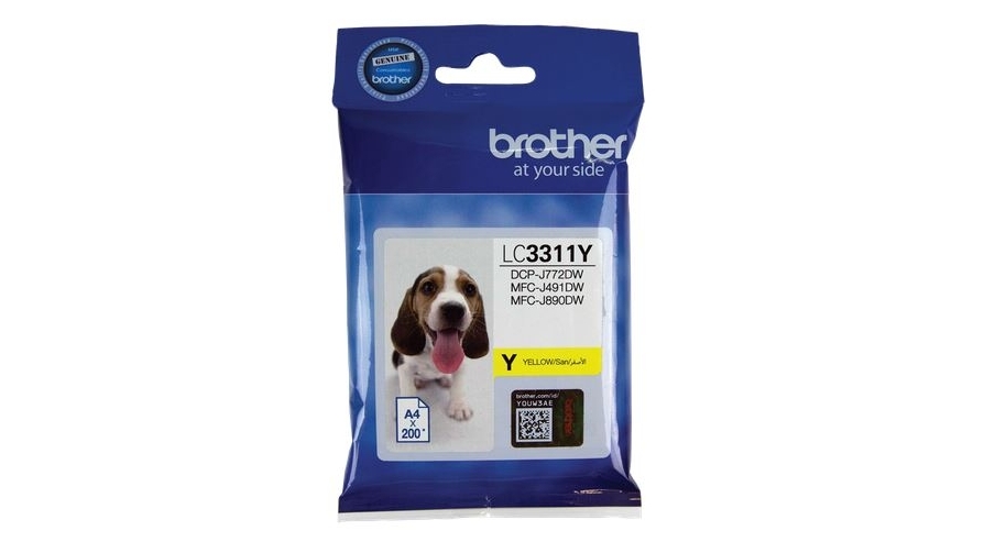 Brother LC3311Y Ink Cartridge - Yellow