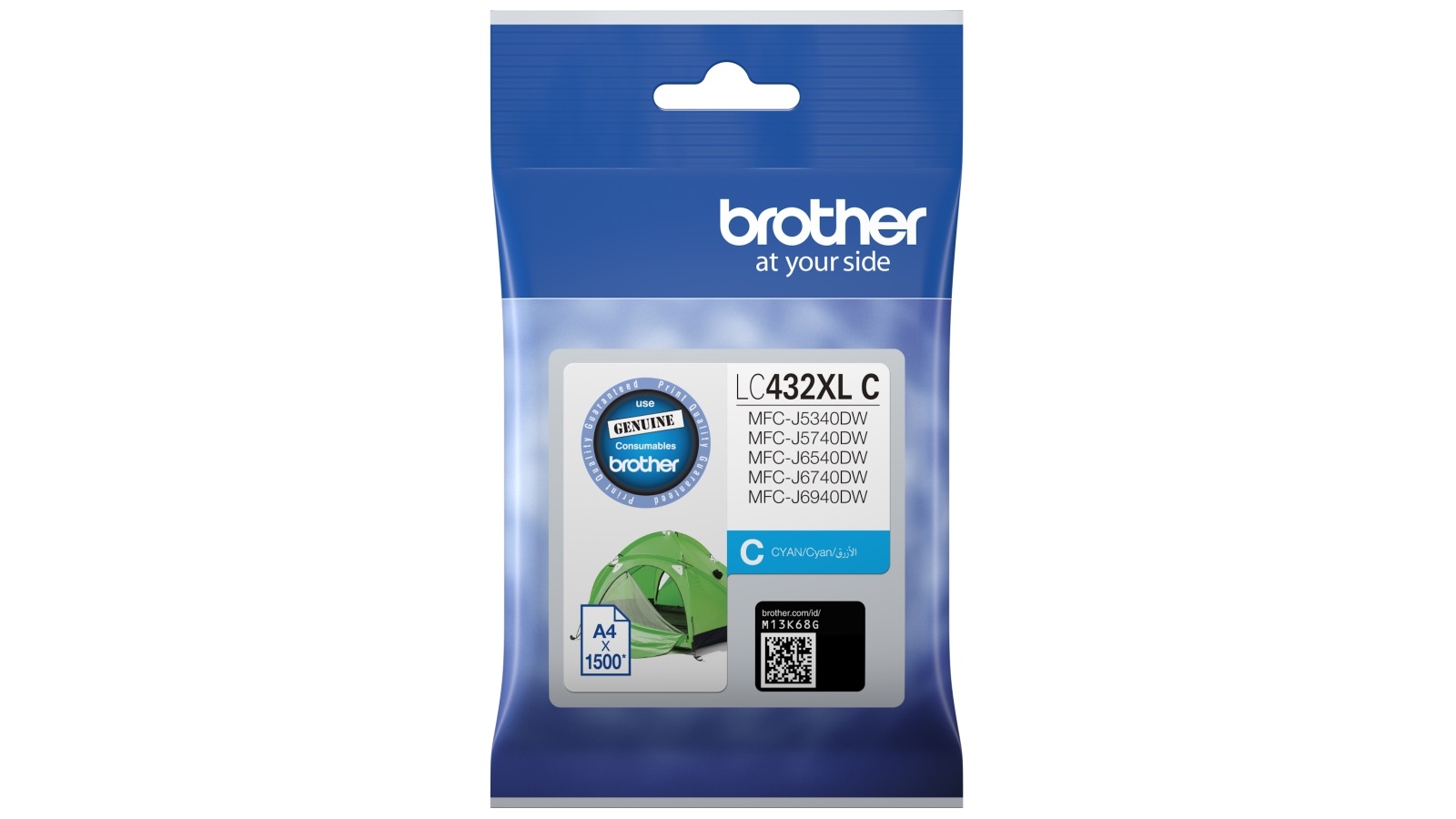 Brother LC432XL Cyan Ink Cartridge