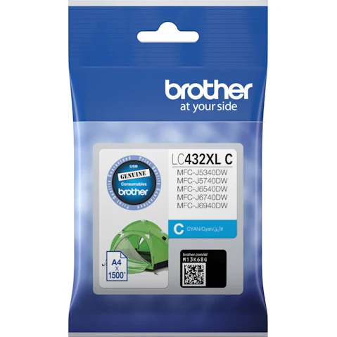 Brother LC432XL Cyan Ink Cartridge