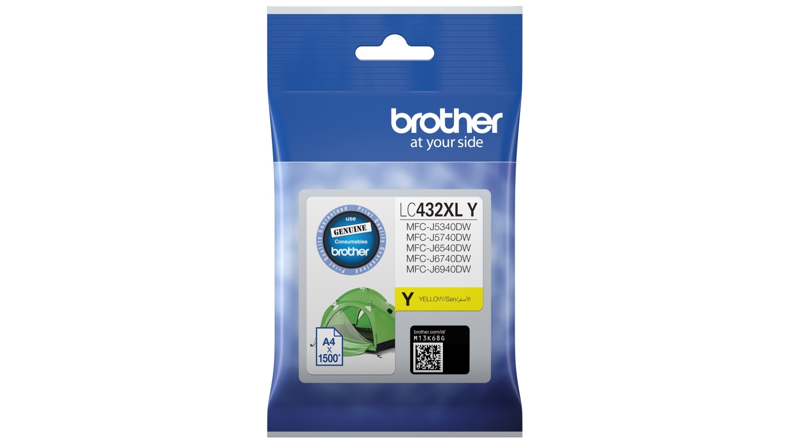 Brother LC432XL Yellow Ink Cartridge