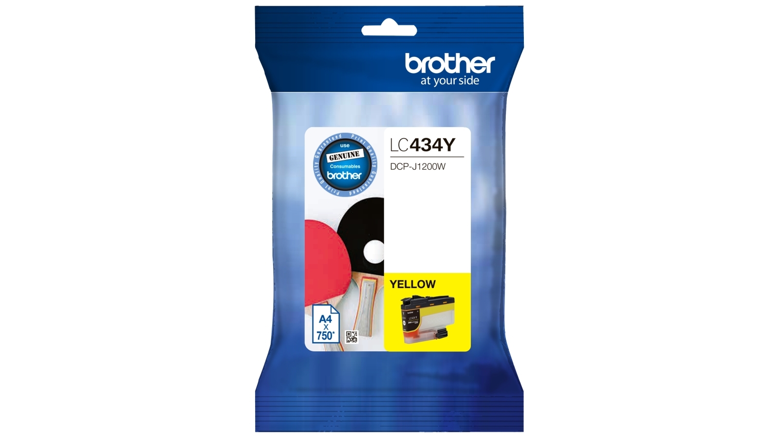 Brother LC434 Yellow Ink Cartridge