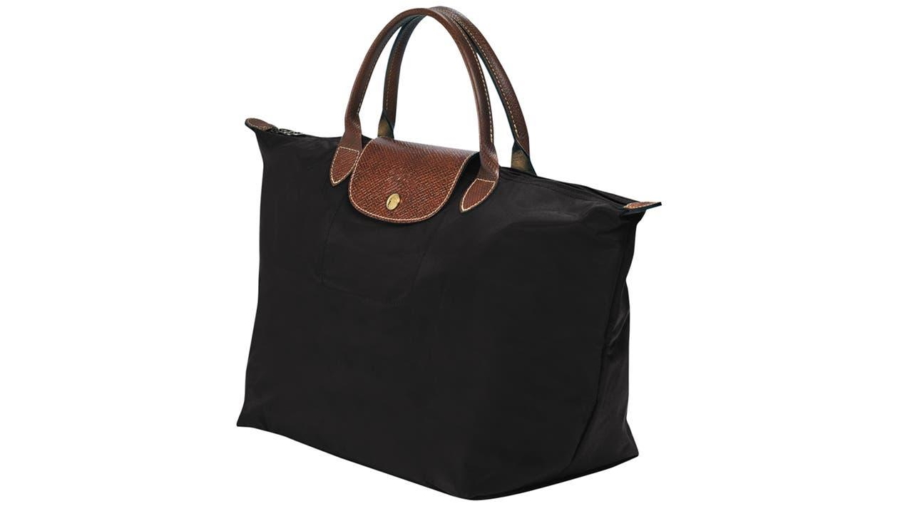 Longchamp Le Pliage Original Top Handle Medium Handbag Black