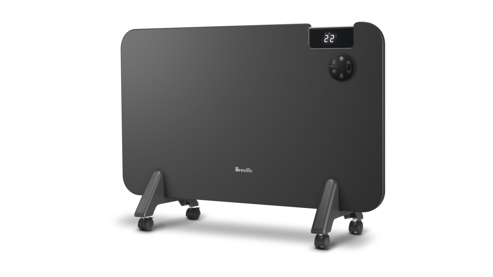 Breville the Smart Heat Control 1500W Panel Heater - Grey