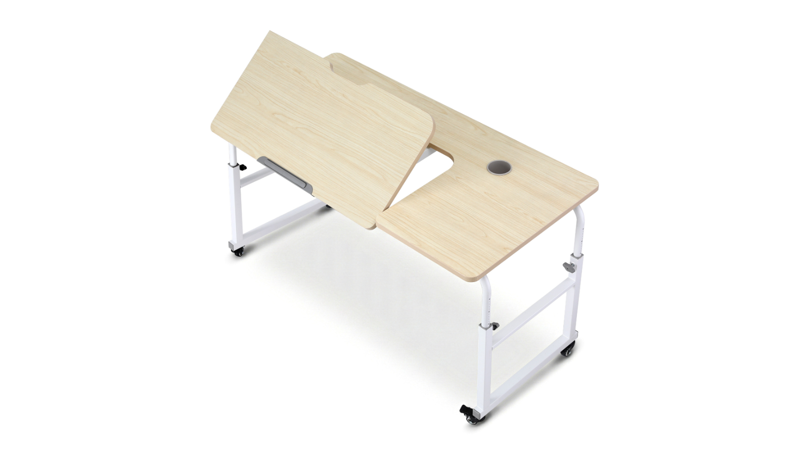 Artiss Adjustable Overbed Table