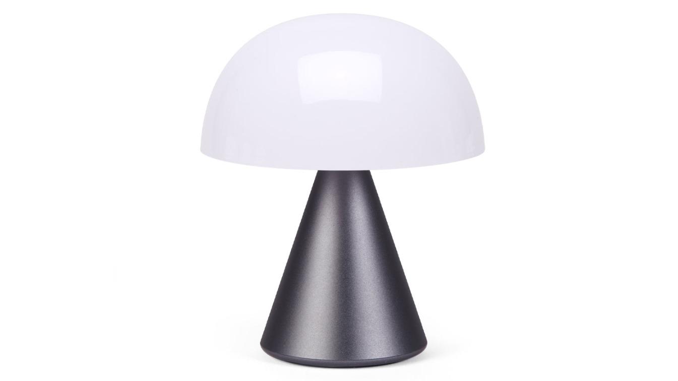 Lexon Mina Medium Portable LED Lamp - Gunmetal