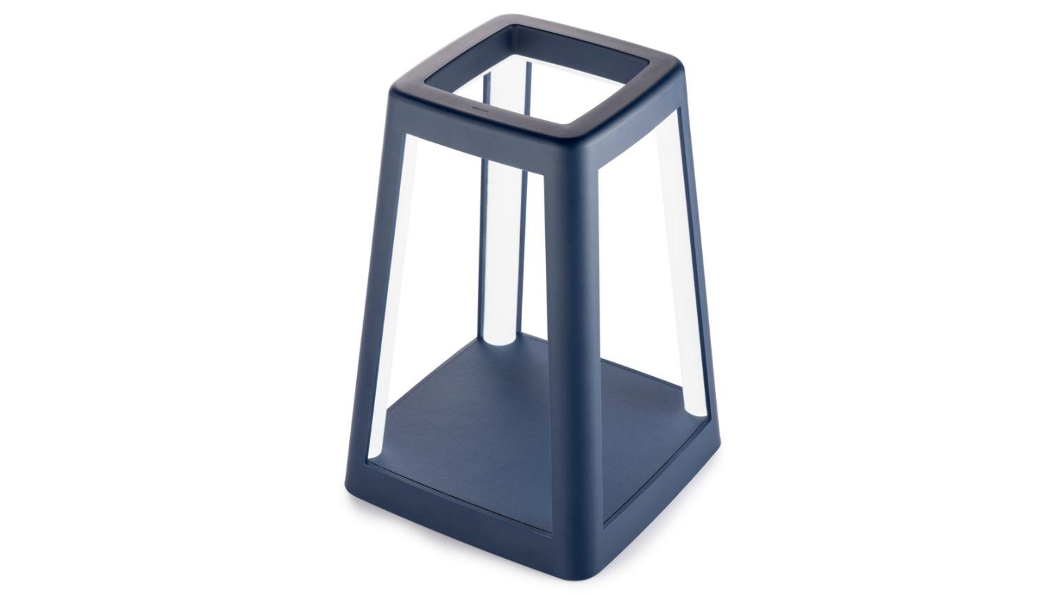 Lexon Lantern Portable Lamp With Built-In Wireless Charger - Black main image 0