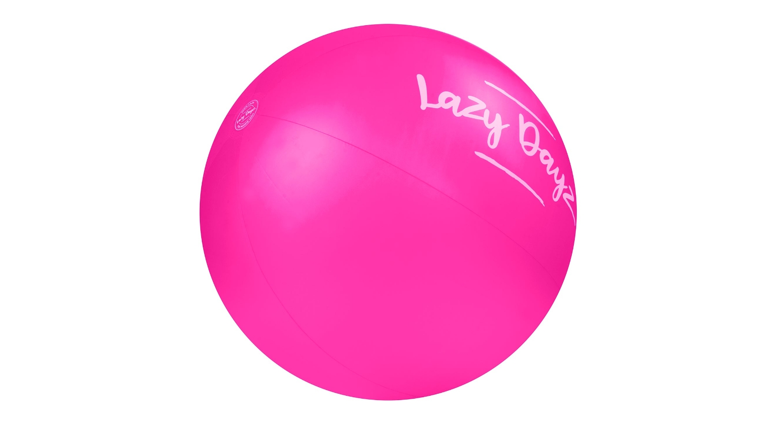 Lazy Dayz Inflatable Jumbo Beach Ball - Pink