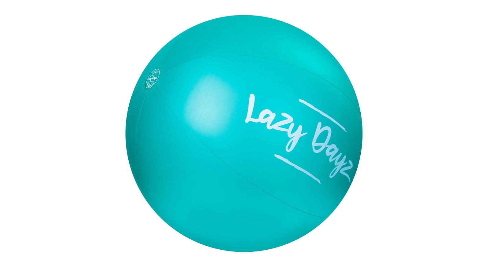 Lazy Dayz Inflatable Jumbo Beach Ball - Teal