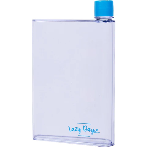 Lazy Dayz Flat Bottle 380ml - Blue