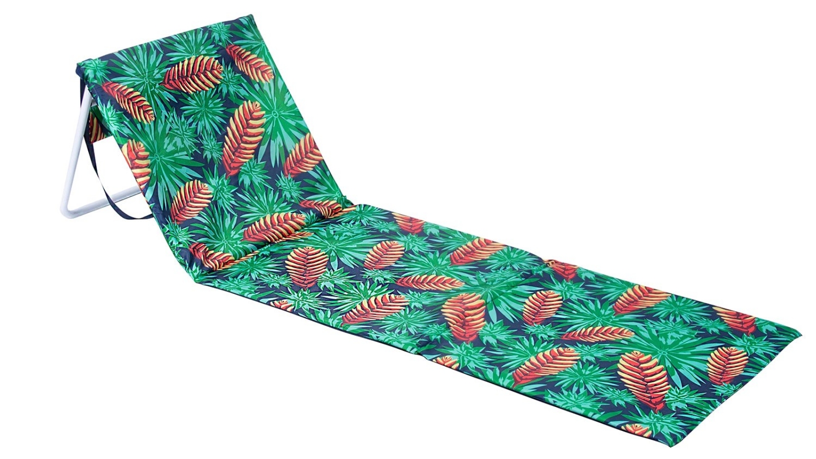 Lazy Dayz Fold Up Beach Lounger - Mossman