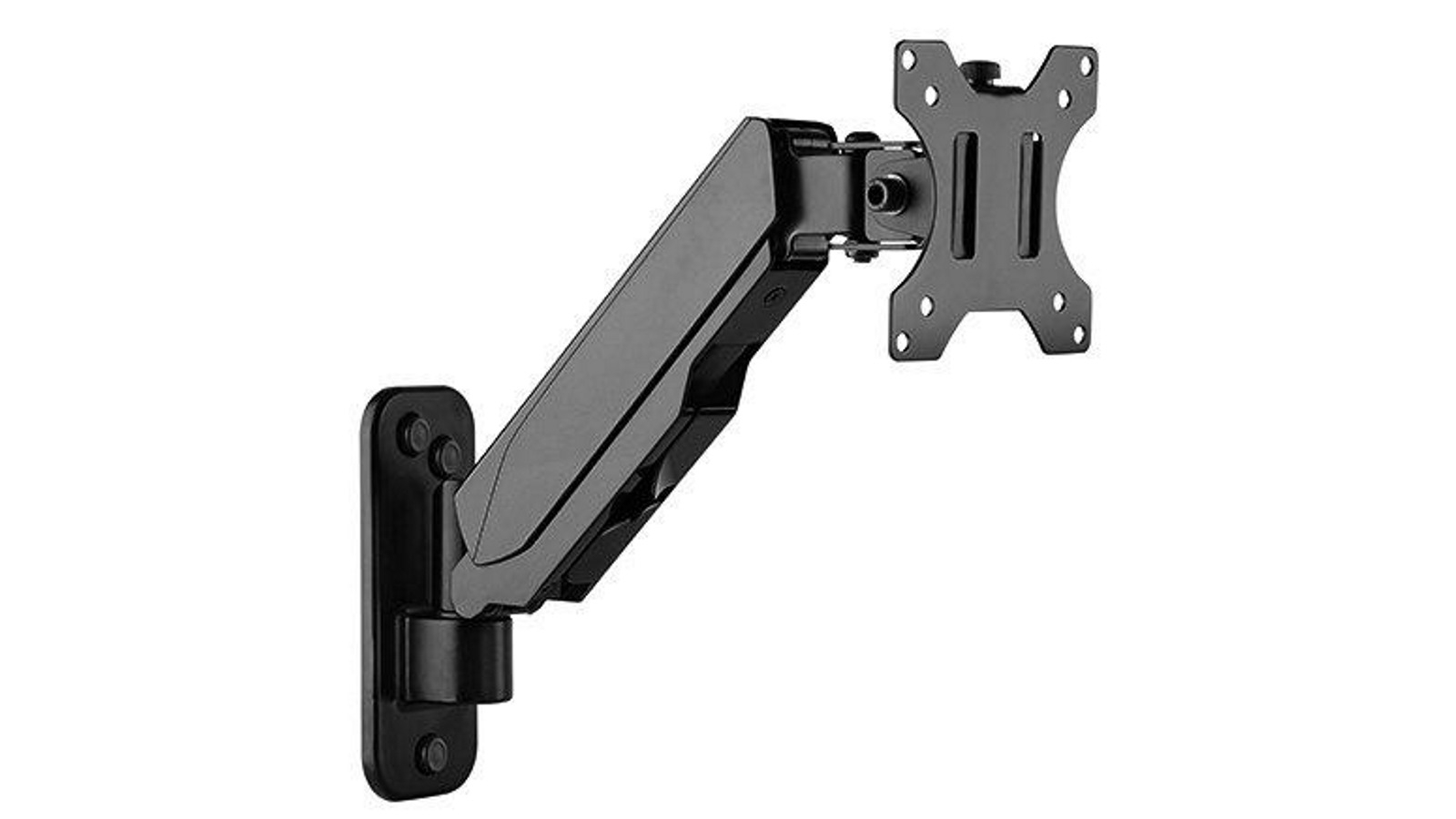 Brateck 17"-32" Single Screen Wall Mounted Gas Spring Monitor Arm