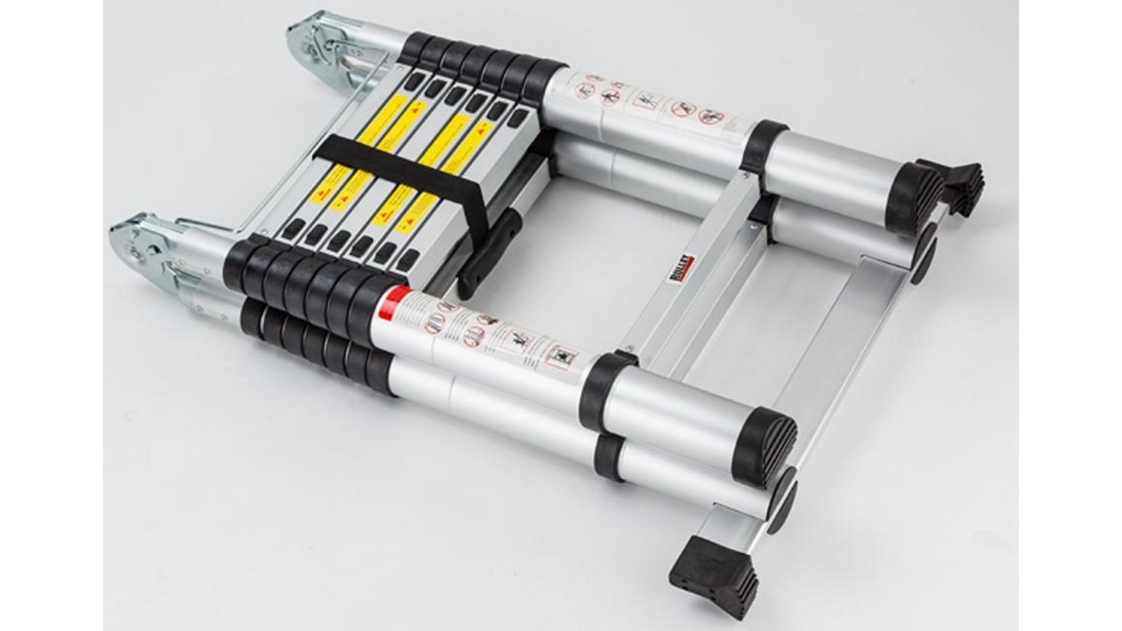 Bullet 5m Telescopic Aluminium Multipurpose Ladder Extension Alloy Step Harvey Norman