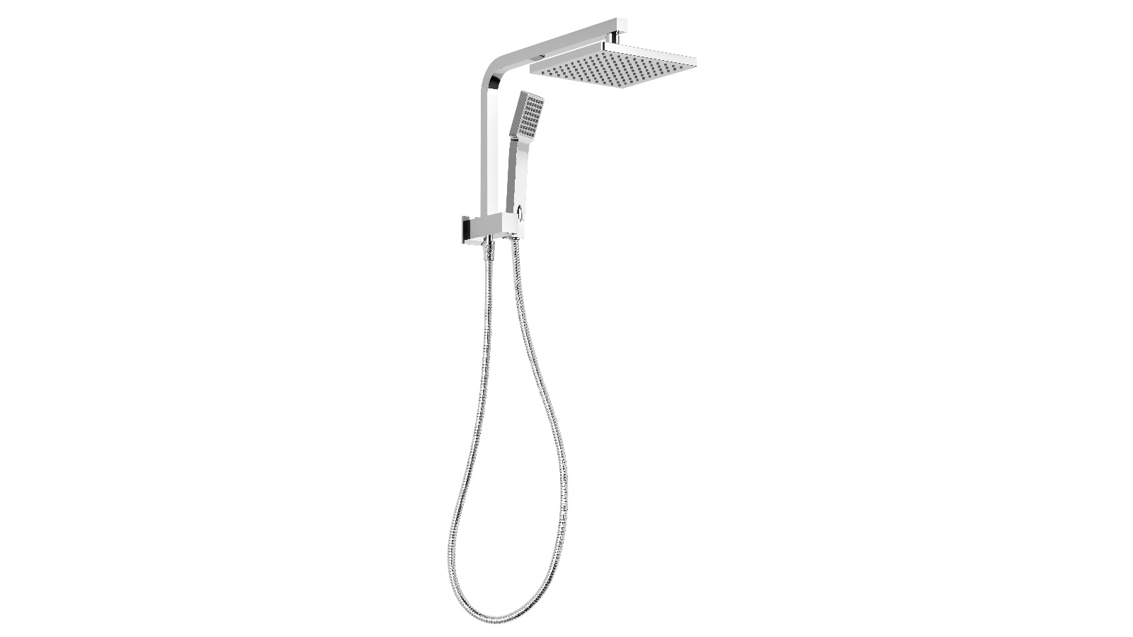Phoenix Lexi Compact Twin Shower - Chrome